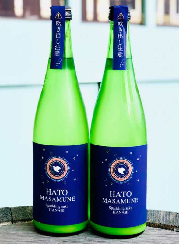 【要冷蔵】 鳩正宗 発泡純米酒 花火 生酒
