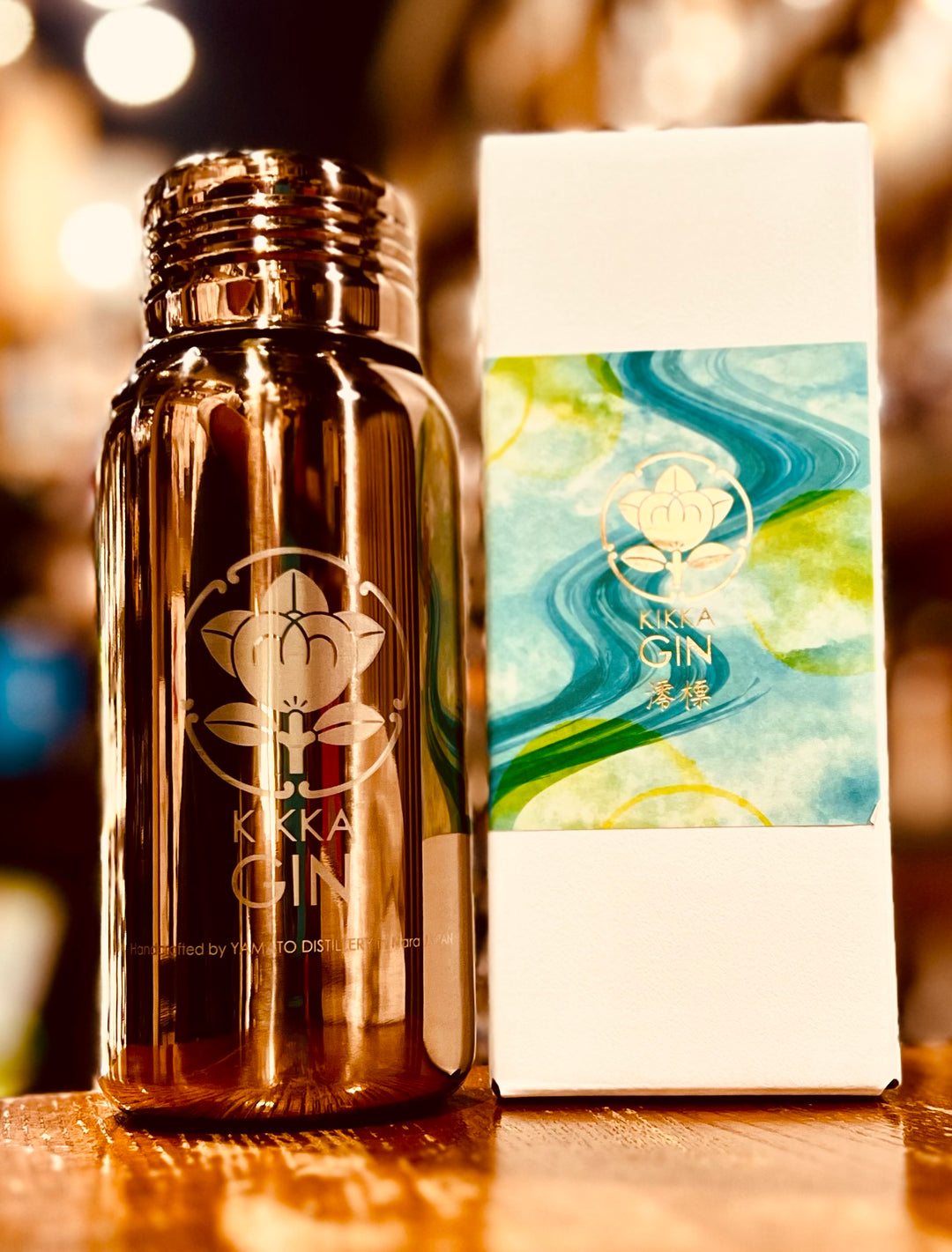 橘花ジン KIKKA GIN 澪標(みおつくし) ステンレスボトル 45%