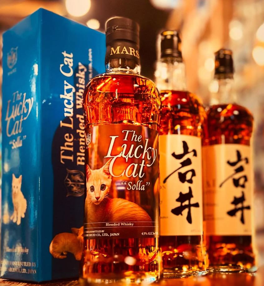 マルス ブレンデッドウイスキー ザ・ラッキーキャット 