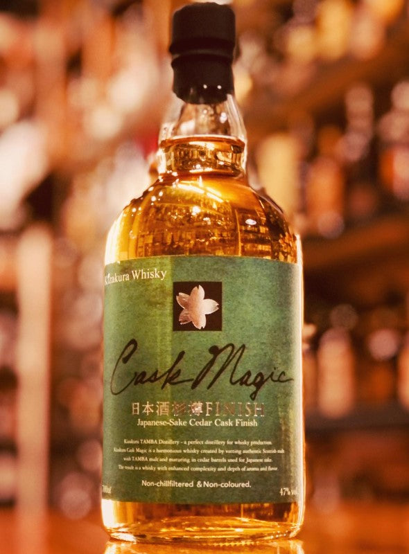黄桜 Cask magic 杉樽フィニッシュ ブレンデッドモルト 47%