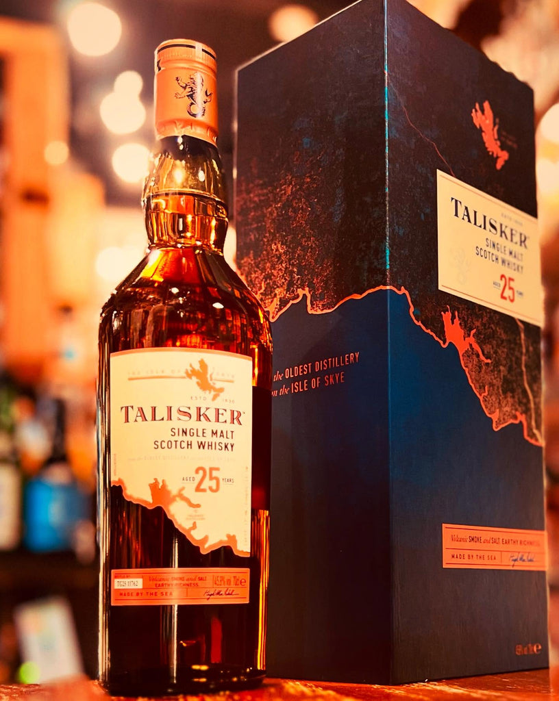 TALISKER 25年　タリスカー25年 正規品]タリスカー 25年 45.8° 700ml | 酒のいろは | 日本酒