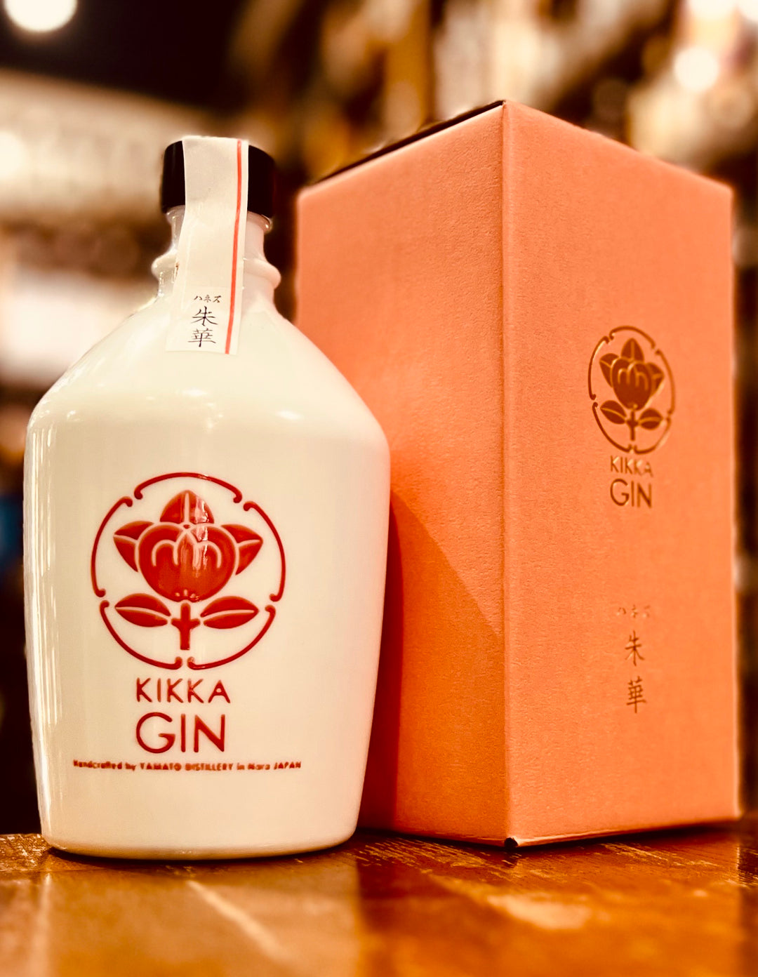 橘花ジン　KIKKA　GIN　朱華(はねず)　43％