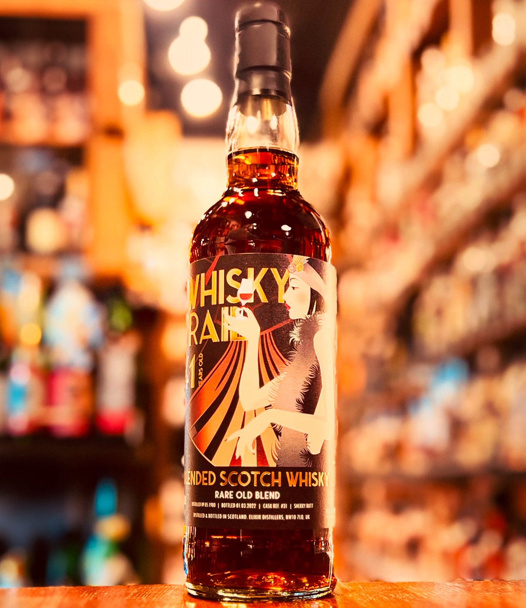 レアオールドブレンド 1980　41年　シェリーバット　47.6％　<  ウイスキートレイル フラッパーズ >