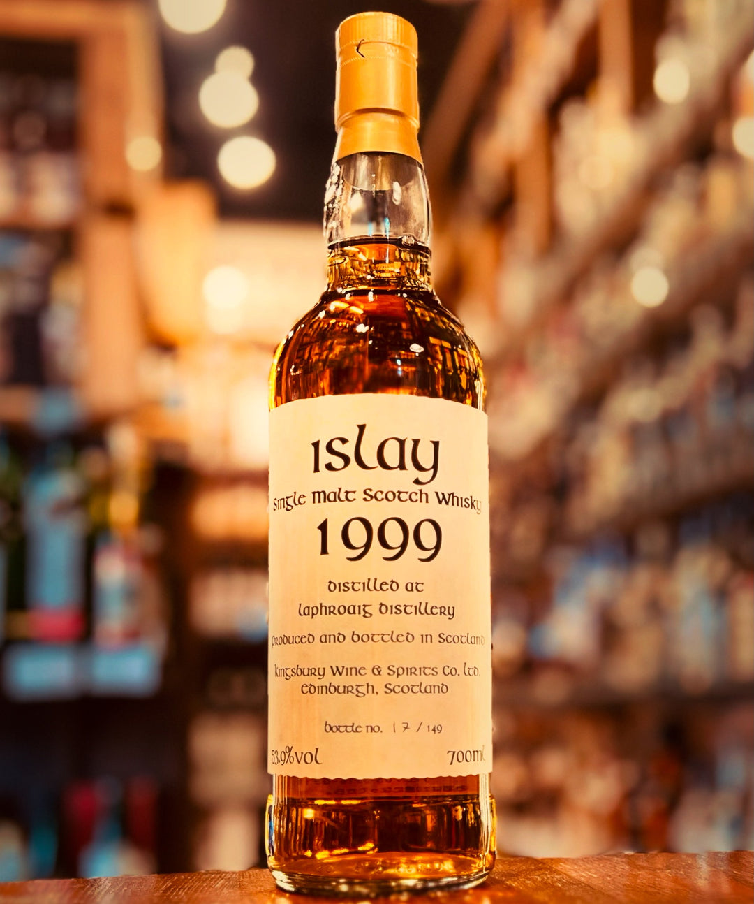 ラフロイグ 1999  26年 ラムカスク　53.9％ ＜キングスバリー社 ケルティック・コレクション＞