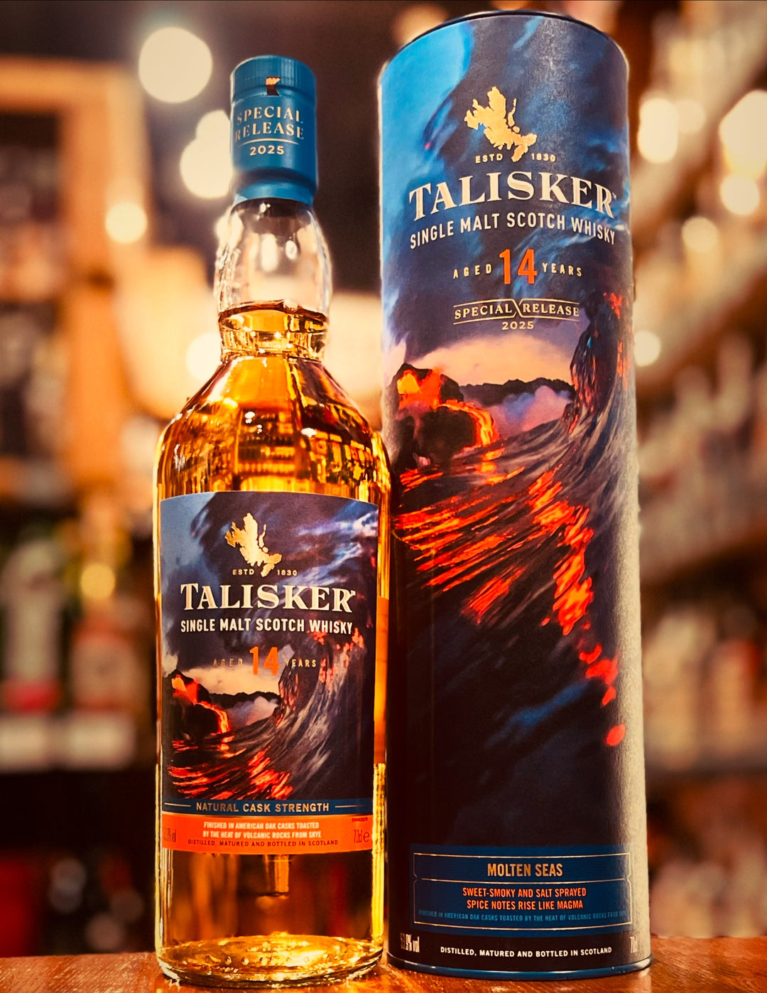 タリスカー 14年  モルテン シーズ   53.9％ ＜ディアジオスペシャルリリース2025－2026＞