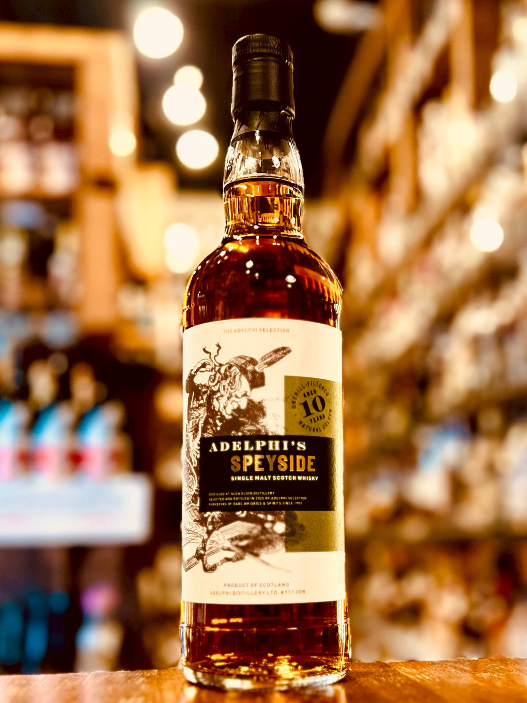 スペイサイドシングルモルト(グレンエルギン) 10年　46％