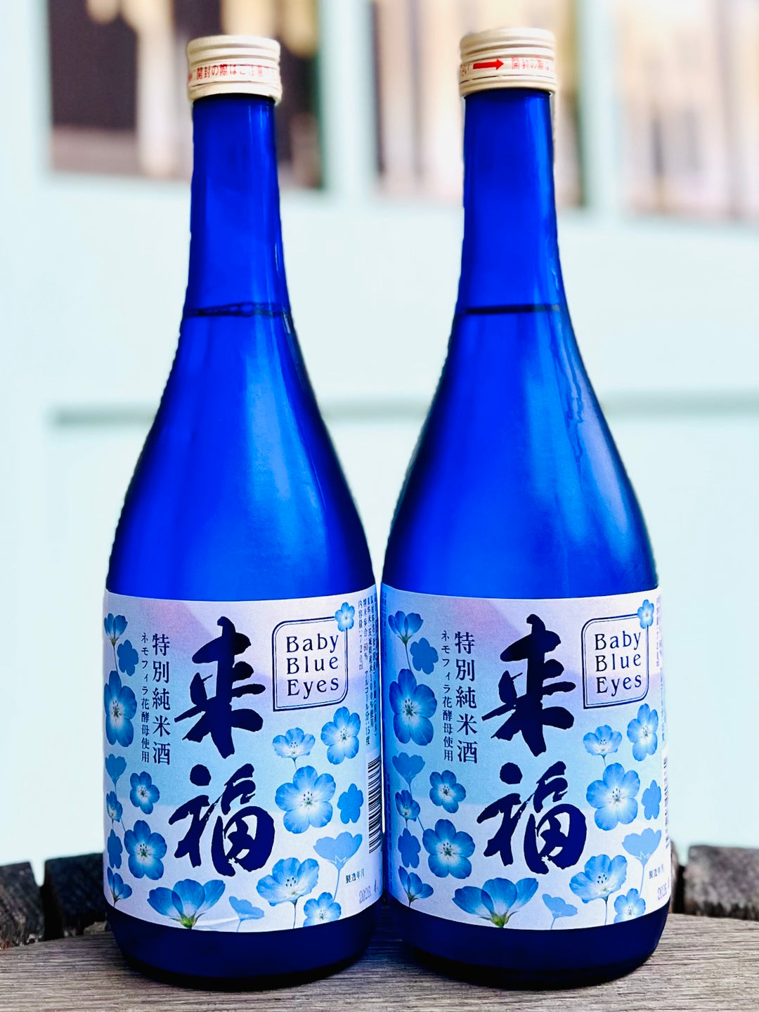 来福　特別純米　ネモフィラの花酵母　火入れ