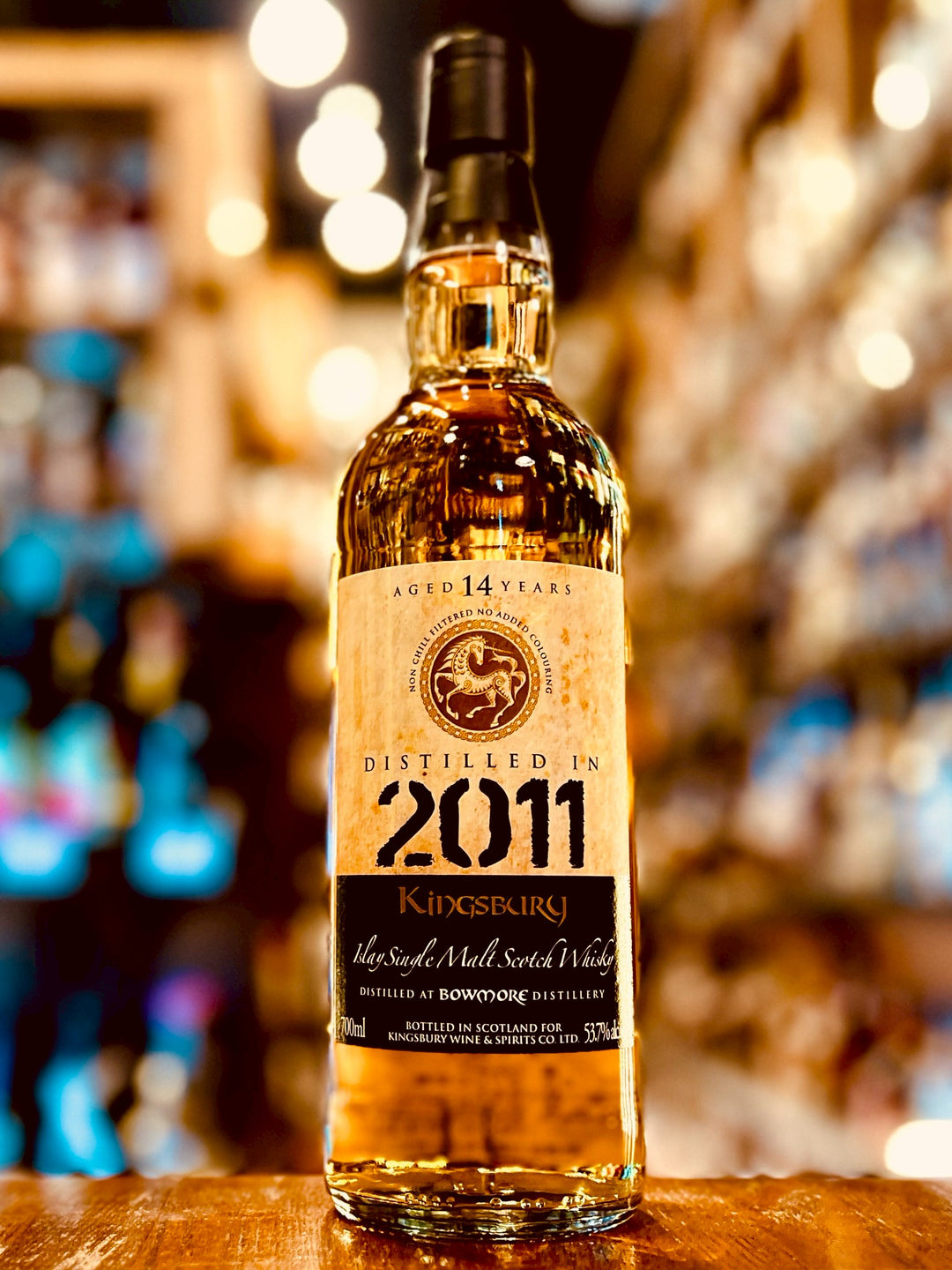 ボウモア 2011  14年 53.7％　＜キングスバリー社　ゴールドシリーズ　バレル熟成＞